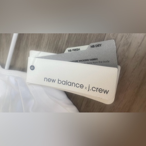 NWT J.Crew x NB White Tennis Dress 🤍🎾 $100 Tag - Picture 7 of 12
